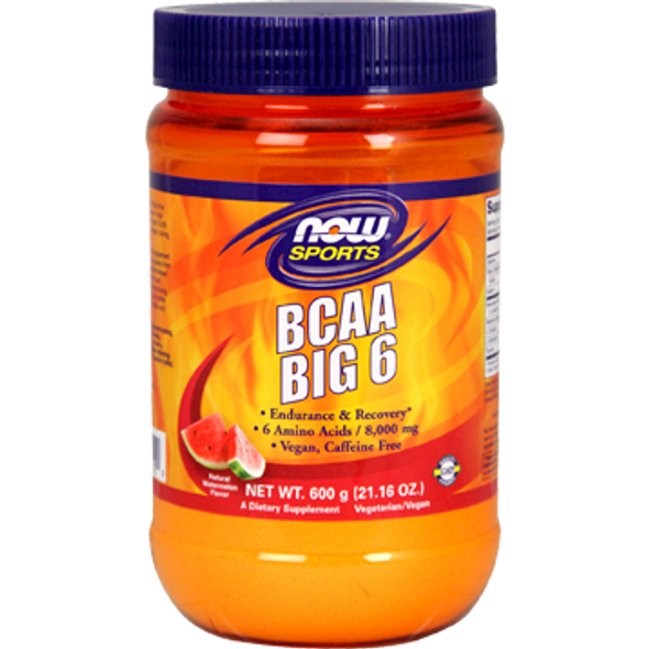 NOW BCAA Big 6 Watermelon 600 g