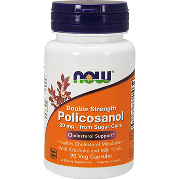 NOW Double Strength Policosanol 90 vegcaps