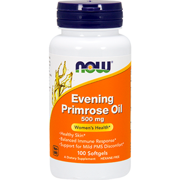 NOW Evening Primrose Oil 500 mg 100 softgels