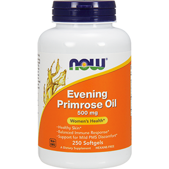NOW Evening Primrose Oil 500 mg 250 softgels