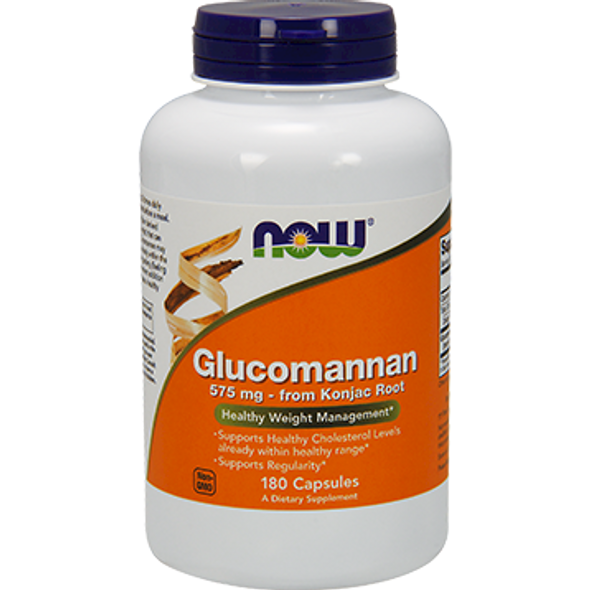 NOW Glucomannan 575 mg 180 caps