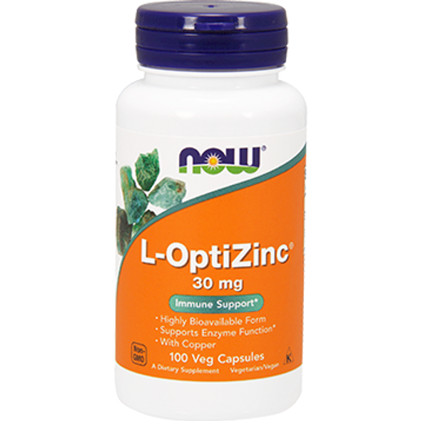 NOW LOptiZinc 30 mg 100 caps