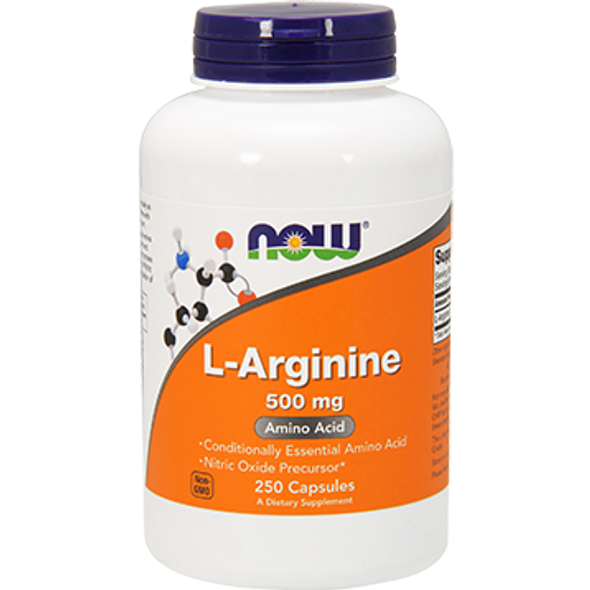 NOW LArginine 500 mg 250 caps