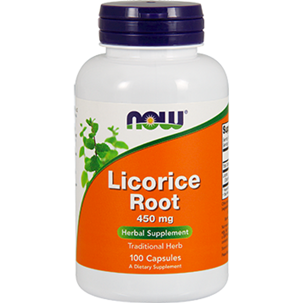 NOW Licorice Root 450 mg 100 caps