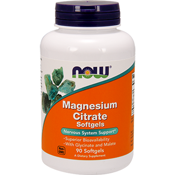 NOW Magnesium Citrate 90 softgels