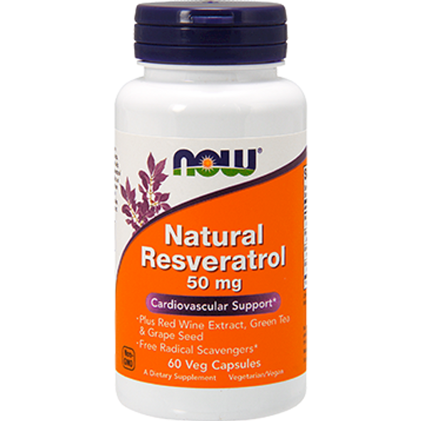 NOW Natural Resveratrol 60 vegcaps