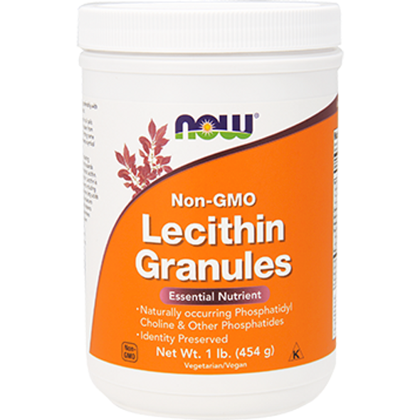 NOW NonGMO Lecithin Granules  1 lb