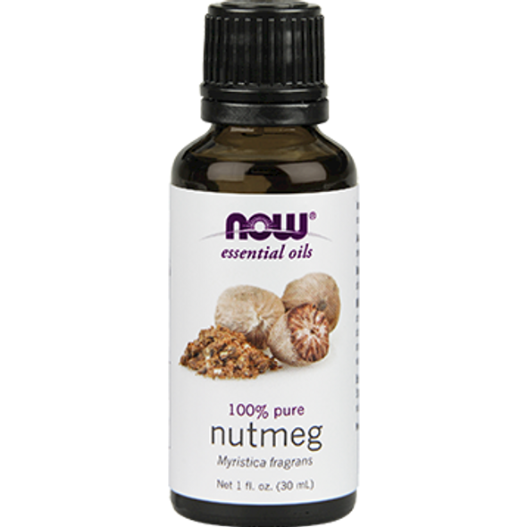 NOW Nutmeg Oil Pure 1 oz