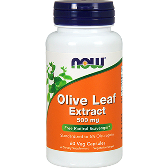 NOW Olive Leaf Extract 500 mg 60 vegcaps