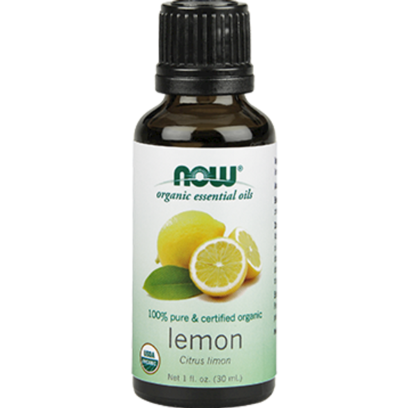 NOW Organic Lemon Oil  1 fl oz