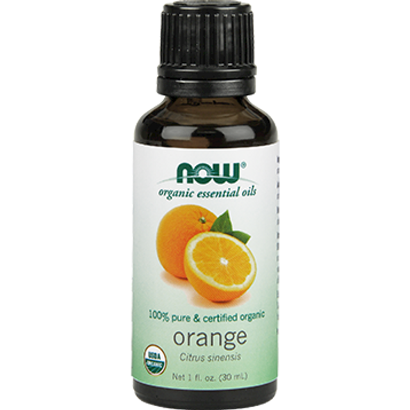 NOW Organic Orange Oil  1 fl oz