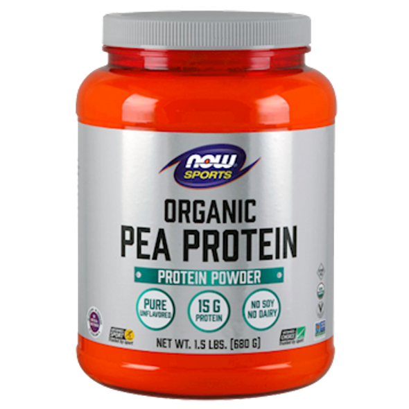 NOW Organic Pea Protein 1.5 lbs