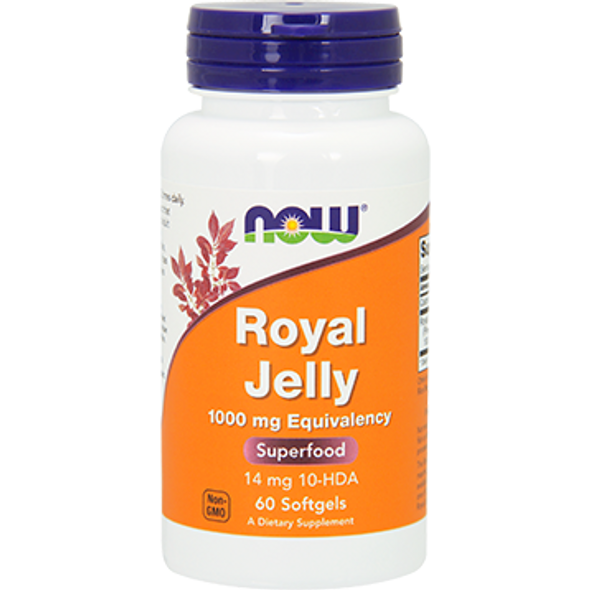 NOW Royal Jelly 1000 mg 60 softgels