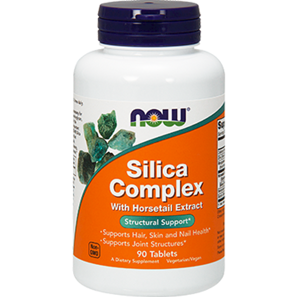 NOW Silica Complex 500 mg 8 Extract  90 tablets