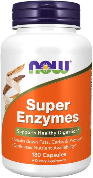 Now Super Enzymes 180 Tabs