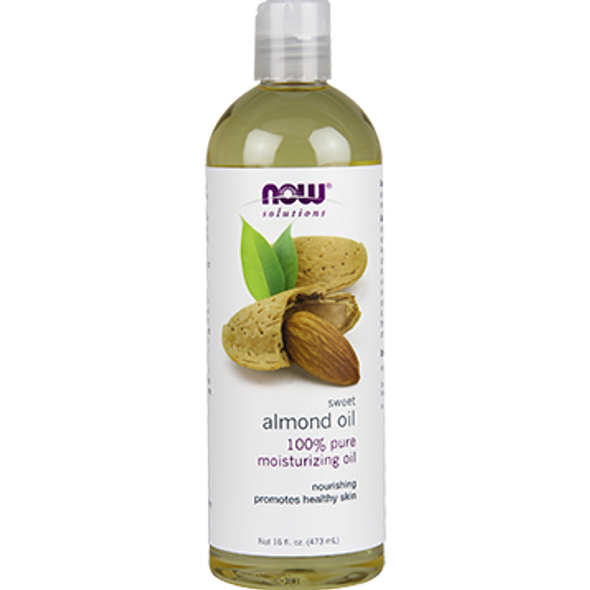 NOW Sweet Almond Oil 16 fl oz