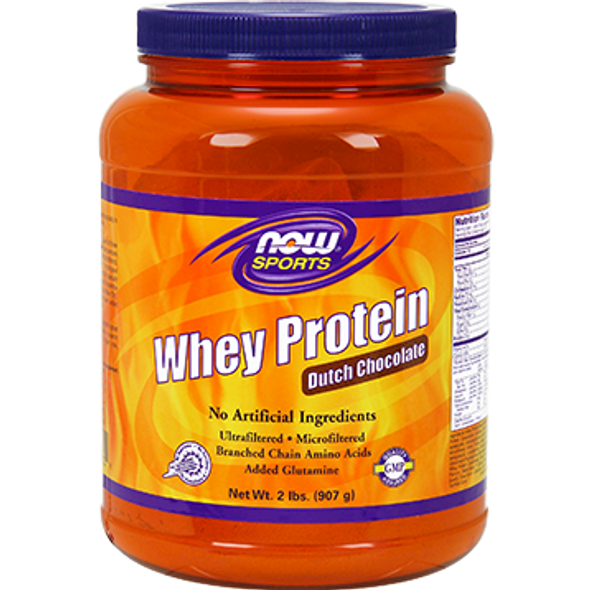 NOW Whey Protein Dutch Chocolate 2 lb