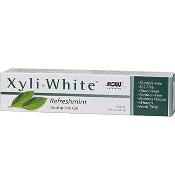 NOW Xyliwhite Toothpaste Refreshmint  6.4 fl oz