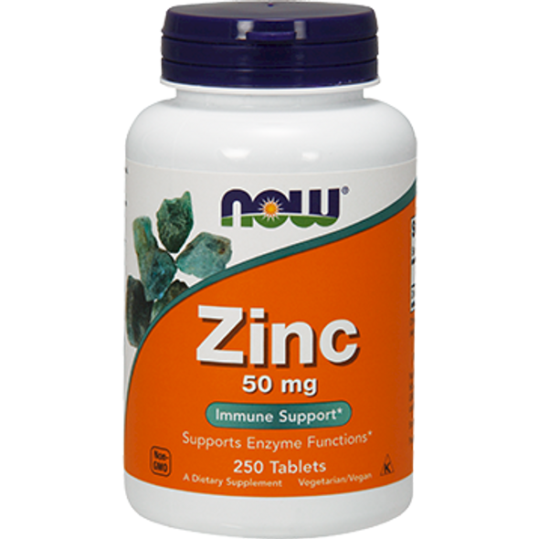 NOW Zinc 50 mg 250 tabs