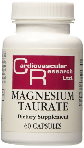 Cardiovascular Research Magnestium Taurate 125 mg 60 Capsules