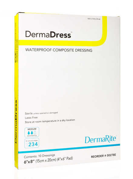 DermaRite Derma Dress Waterproof Composite Dressing