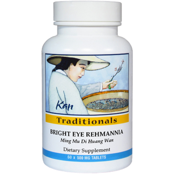 Kan Herbs  Traditionals Bright Eye Rehmannia 60 tabs