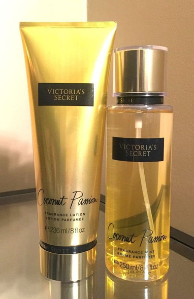 Victorias Secret Coconut Passion Fragrance Lotion  Mist Set