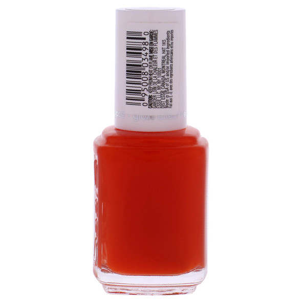 essie Salon-Quality Nail Polish 8-Free Vegan Orange Red Clambake 0.46 fl oz  Clambake bright red-orange