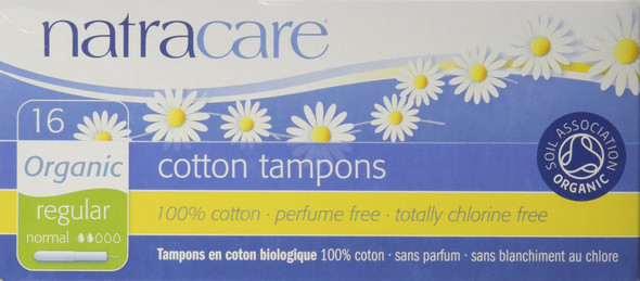 Natracare Tampons Regular with Applicator 2 Pack
