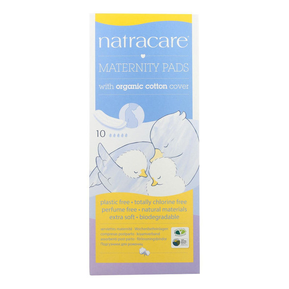 Natracare New Mother Natural Maternity Pads  10 Pads