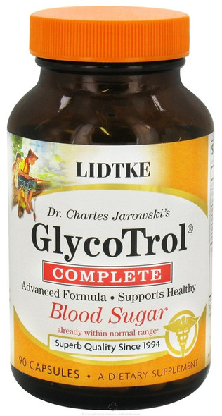 Lidtke Technologies Glycotrol Complete  90 caps