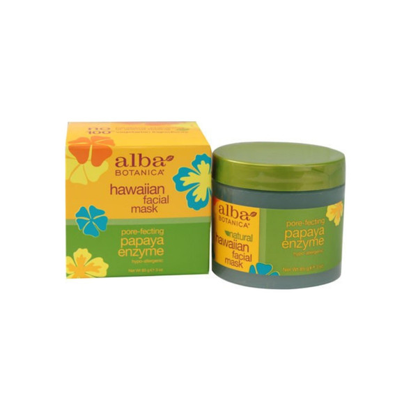 Alba Botanica Hawaiian Facial Mask, Pore-fecting Papaya Enzyme 3 oz