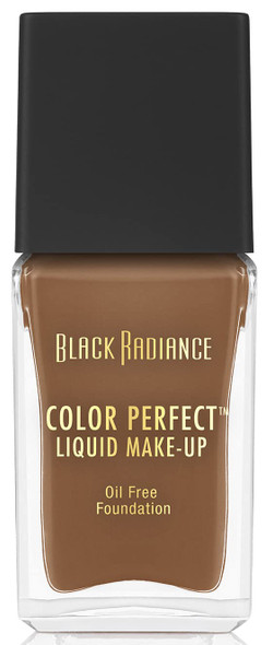 Black Radiance Color Perfect Liquid Full Coverage Foundation Makeup Caramel 1 Fluid Ounce