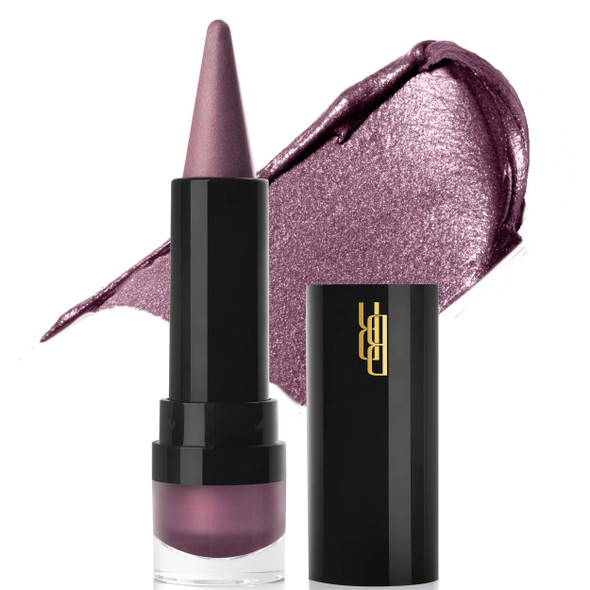 Black Radiance Metalicious Metallic Lipstick Lip Sculptor Mercury Purple/Brown