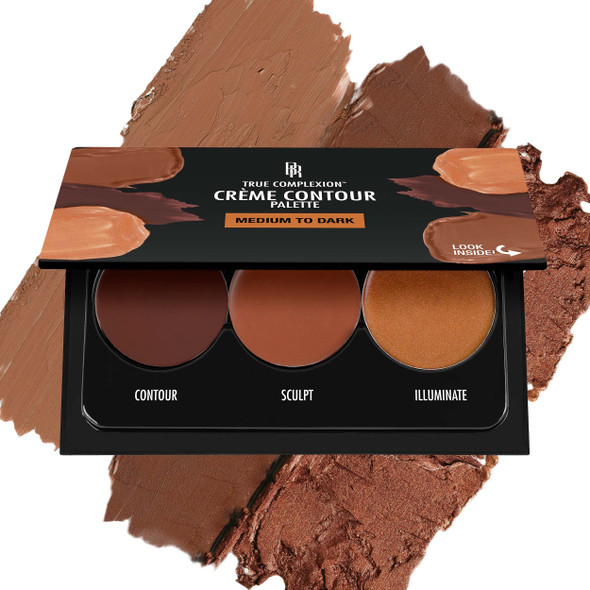 Black Radiance True Complexion Creme Contour Palette Medium to Dark 7.5 Gram