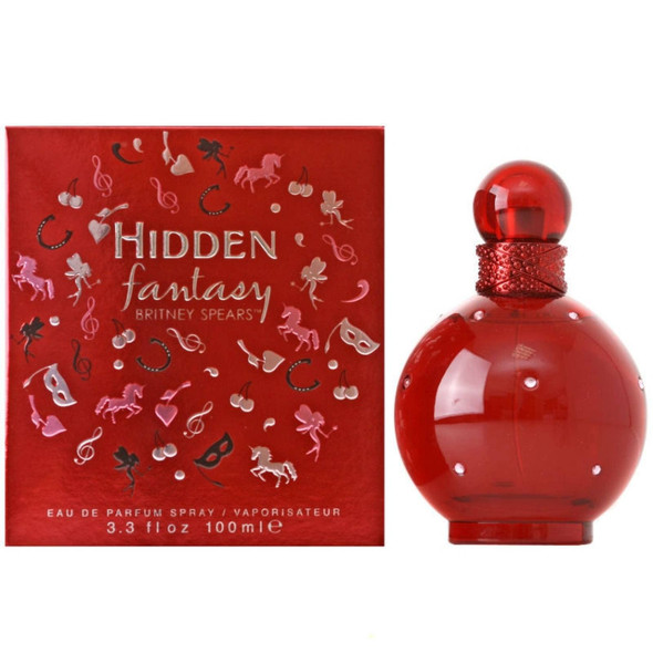 Hidden Fantasy By Britney Spears Hidden Fantasy for Women Eau De Parfum Spray 3.3 Ounce