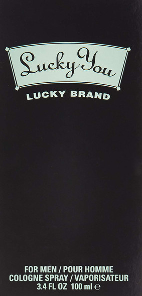 LUCKY YOU by Liz Claiborne COLOGNE SPRAY 3.4 OZ for MEN