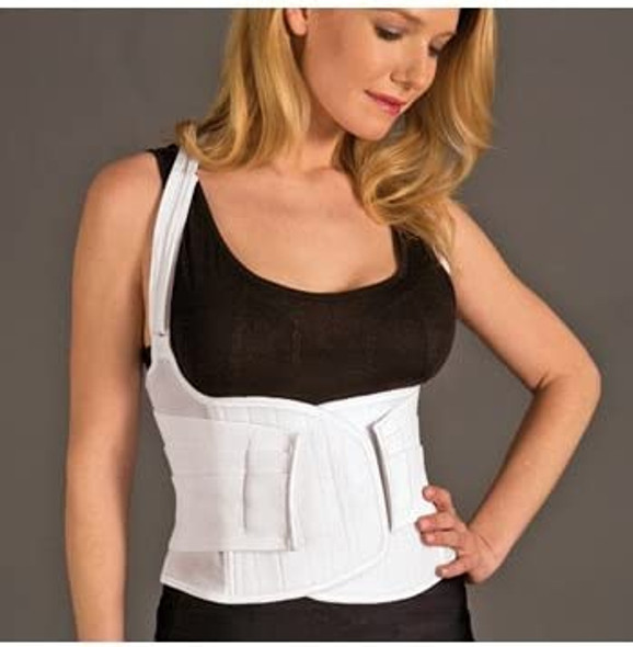 The Original Cincher Back Support,white medium