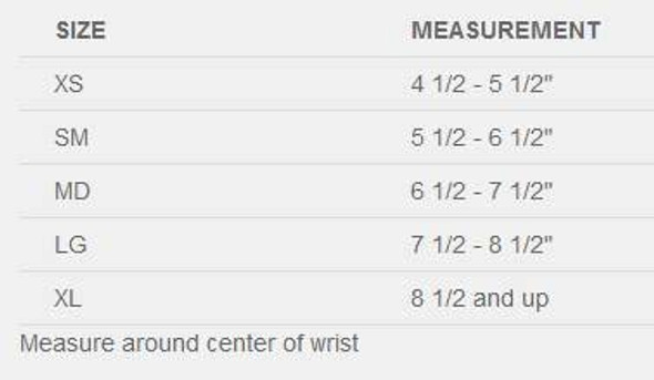 Wrist Splint Support Brace 8 ProLite FLA Orthopedics Large Right Wrist