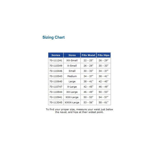 SafeTLift LX Occupational Back Support Large