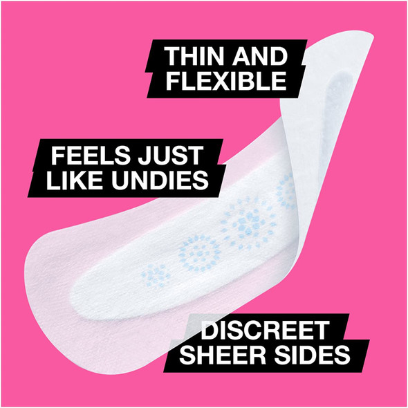 U by Kotex Barely There Liners Light Absorbency Unscented