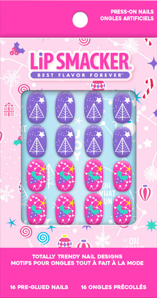 Lip Smacker Holiday Press On Nails Original  Best