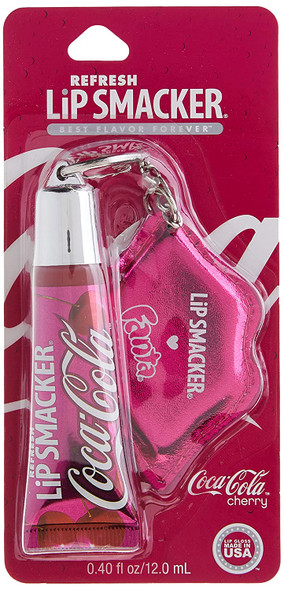 Lip Smackers Refresh Lip Gloss Coca Cola Cherry 0.6 Ounce