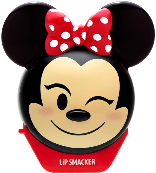 Lip Smacker Disney Minnie Mouse Emoji Lip Balm Strawberry Lemonade Flavored Clear For Kids