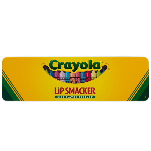 Lip Smackers 12 Piece Crayola Lip Balm Vault 12 count