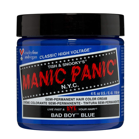 Manic Panic Semi- Permanent Hair Dye Bad Boy Blue