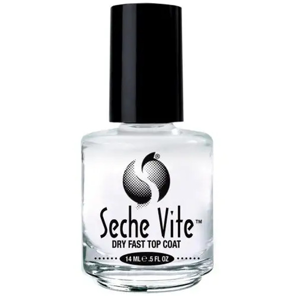 Seche Vite Dry Fast Top Coat 0.5 Ounces 6 Pack