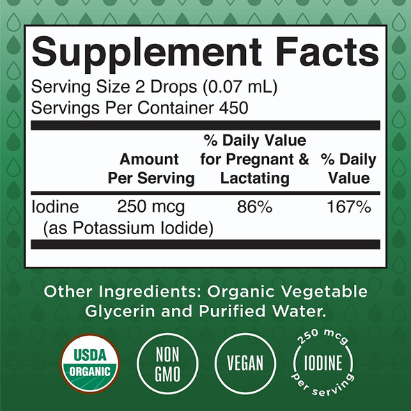 MaryRuth Organics Nascent Iodine Liquid Drops (1 oz)