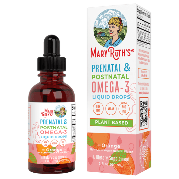 MaryRuth Organics Prenatal & Postnatal Omega-3 Liquid Drops (2 oz)