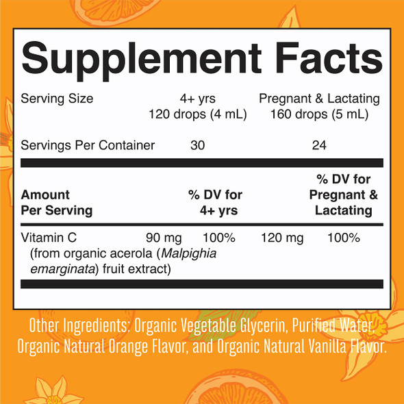 MaryRuth Organics Organic Vitamin C Liquid Drops (2 oz)